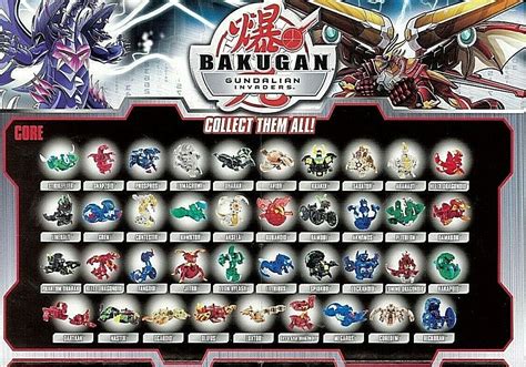 bakugan|bakugan names and pictures.